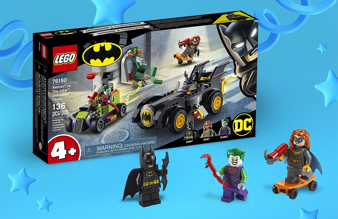 LEGO Batman vs The Joker Batmobile Chase